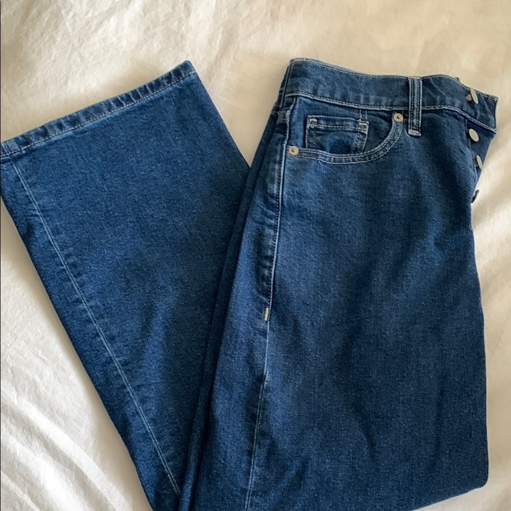Banana Republic Straight Wide Jeans